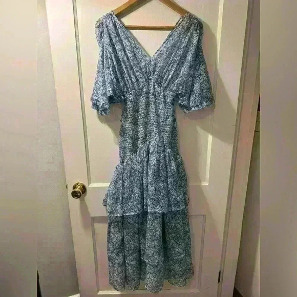 by TiMo Chiffon Smocking Dress - Picture 5 of 12